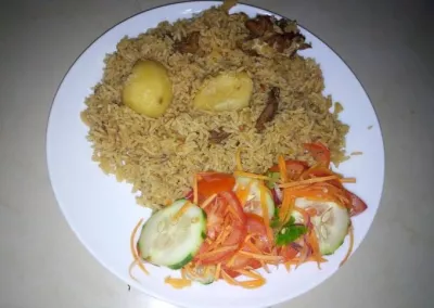 I will teach you how to make the yummiest pilau 