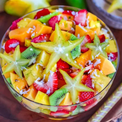 I will teach you how to make mouth watering fruit salad